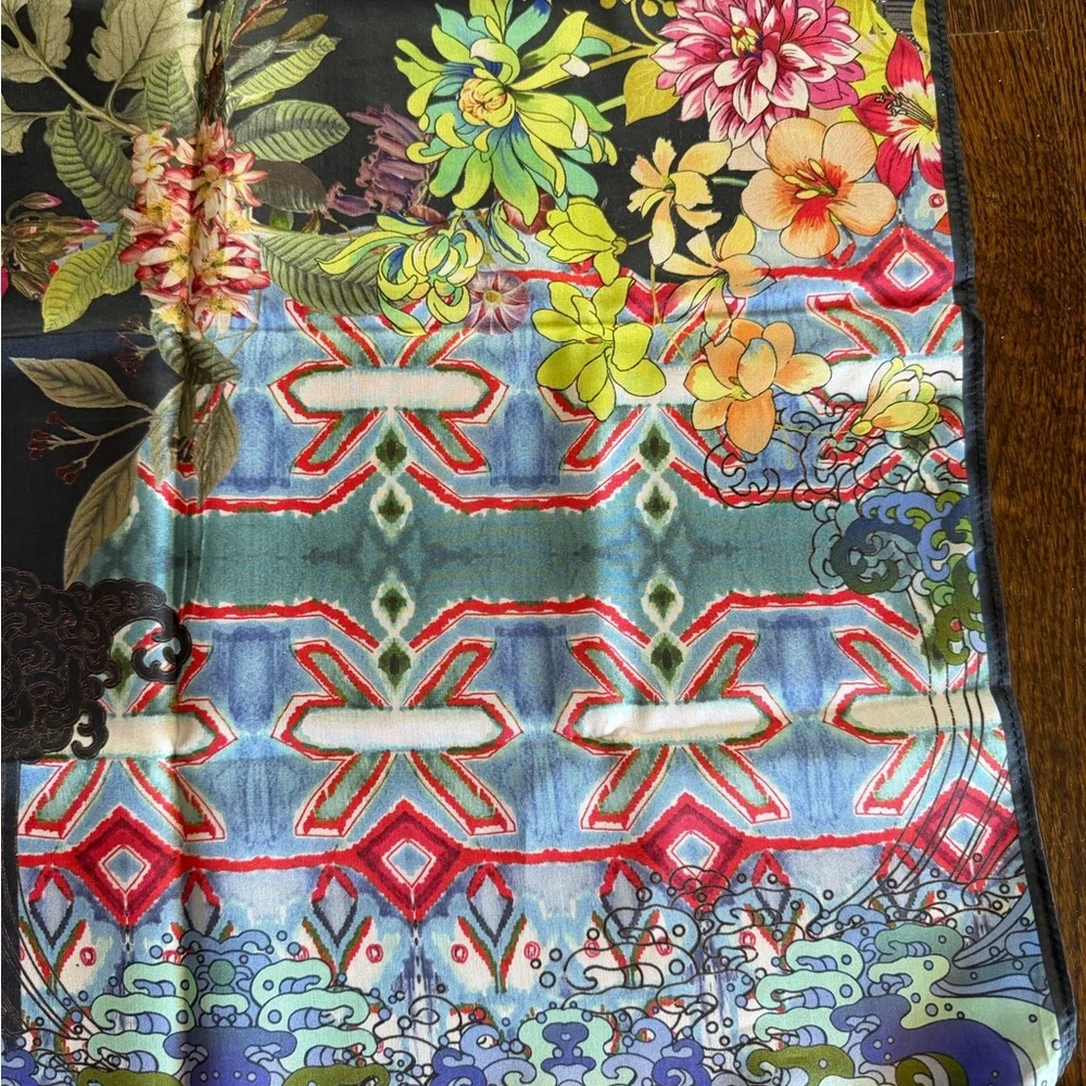 Johnny Was Silk Scarf